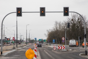 Nowa sygnalizacja świetlna na ul. Bolesława Krzywoustego