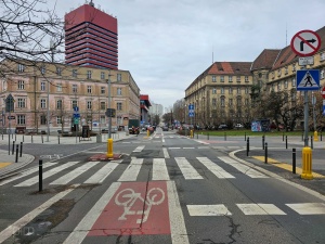 skrzyżowanie ul. Taylora i Taczaka