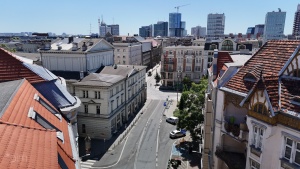 Ul. 3 Maja - stan obecny widziany z perspektywy lotu ptaka