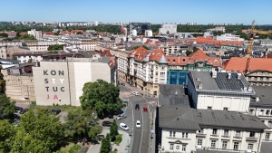 Ul. 3 Maja - stan obecny widziany z perspektywy lotu ptaka