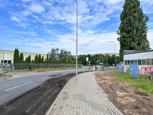 Trwa budowa drogi rowerowej na Berdychowie