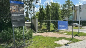 Trwa budowa drogi rowerowej na Berdychowie