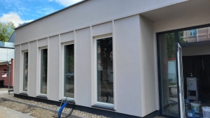 elewacja powstającej hali judo