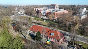 Przedszkole nr 29 widziane z loty ptaka