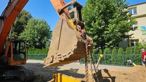 Budowa kanalizacji w ul. Biskupińskiej