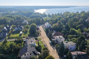 Plac budowy widziany z perspektywy lotu ptaka