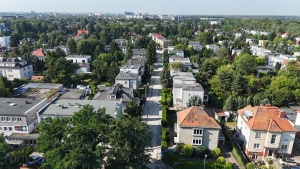 Ul. Radosna z lotu ptaka