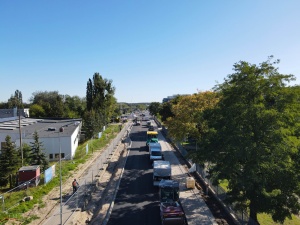 prace nawierzchniowe na ul. Berdychowo 