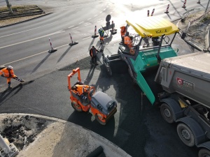 prace nawierzchniowe na ul. Berdychowo 