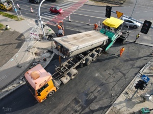 prace nawierzchniowe na ul. Berdychowo 