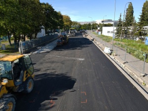 prace nawierzchniowe na ul. Berdychowo 