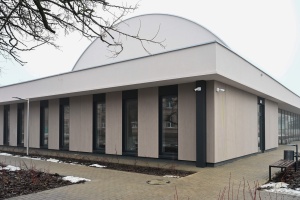 Hala Sportów Walki - widok z zewnątrz