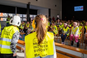 Uczniowie podczas szkolenia