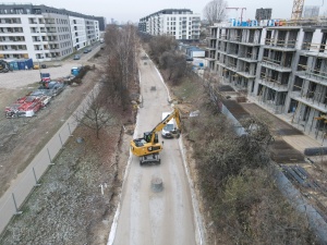 trasa kórnicka - widok z lotu ptaka