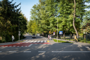 poglądowa wizualizacja ul. Krajeneckiej