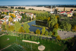 Poglądowa wizualizacja zbiornika retencyjnego 