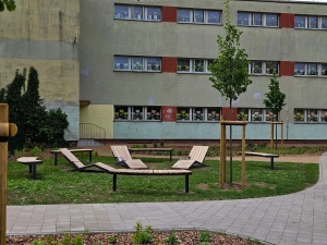 tak zmienił się teren przy Zespole Szkolno-Przedszkolnym nr 16 przy ul. Krakowskiej