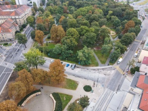 Ul. Składowa widziana z lotu ptaka