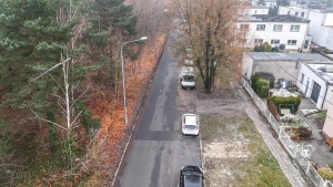 ul. Mogileńska z lotu ptaka