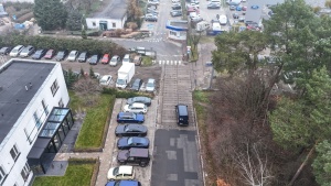 ul. Mogileńska z lotu ptaka