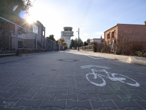 Droga rowerowa na ul. Mrowińskiej 